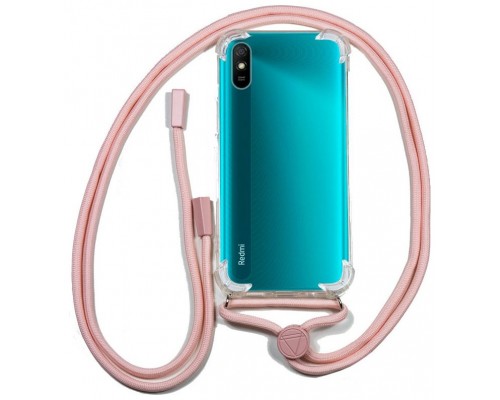 Carcasa COOL para Xiaomi Redmi 9A / 9AT Cordón Rosa