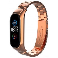 Correa COOL para Xiaomi Mi Band 5 / 6 / 7 / Amazfit Band 5 Steel Rose Gold