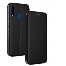 Funda COOL Flip Cover para Samsung A207 Galaxy A20s Elegance Negro