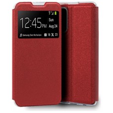 Funda COOL Flip Cover para Xiaomi Mi 10T / Mi 10T Pro Liso Rojo