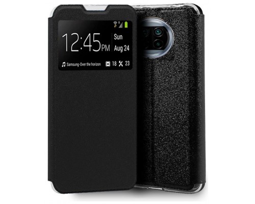 Funda COOL Flip Cover para Xiaomi Mi 10T Lite Liso Negro