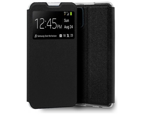 Funda COOL Flip Cover para Realme 7 Pro Liso Negro