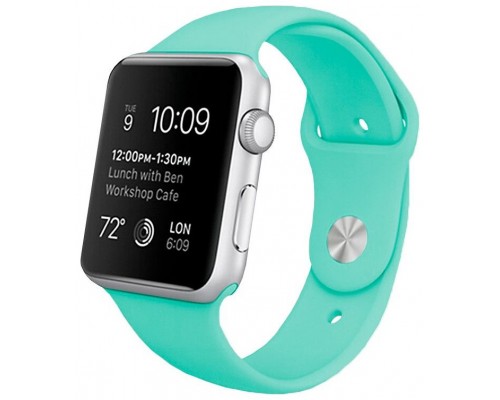 Correa COOL para Apple Watch Series 1 / 2 / 3 / 4 / 5 / 6 / 7 / SE (38 / 40 / 41 mm) Goma Mint