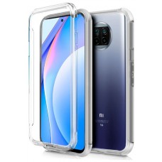 Funda COOL Silicona 3D para Xiaomi Mi 10T Lite (Transparente Frontal + Trasera)