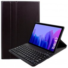 Funda COOL para Samsung Galaxy Tab A7 T500 / T505 Polipiel Liso Negro Teclado Bluetooth 10.4 Pulg