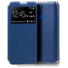 Funda COOL Flip Cover para Xiaomi Redmi 9C / 10A Liso Azul