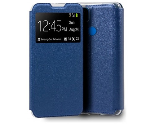 Funda COOL Flip Cover para Xiaomi Redmi 9C / 10A Liso Azul