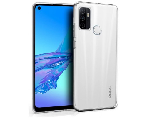 Funda COOL Silicona para Oppo A53 / A53s (Transparente)