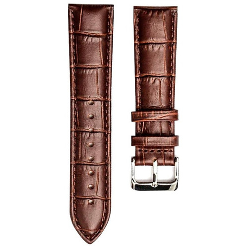 Correa Universal 20mm Amazfit Bip / GTS / Bip Lite / Huawei / Samsung / COOL Polipiel Marr&oacute;n