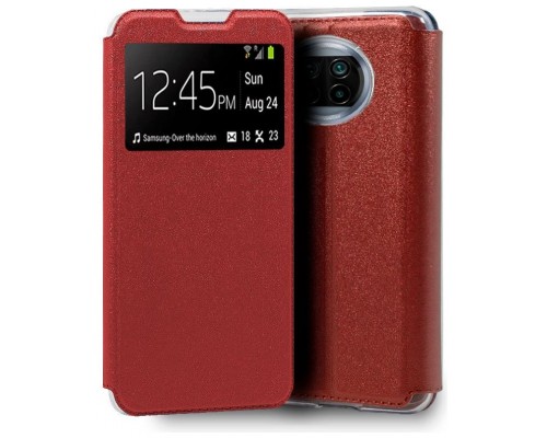 Funda COOL Flip Cover para Xiaomi Mi 10T Lite Liso Rojo