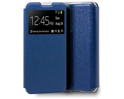 Funda COOL Flip Cover para Huawei P Smart 2021 Liso Azul