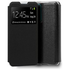 Funda COOL Flip Cover para Huawei P Smart 2021 Liso Negro