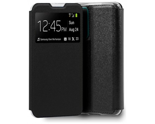 Funda COOL Flip Cover para Huawei P Smart 2021 Liso Negro