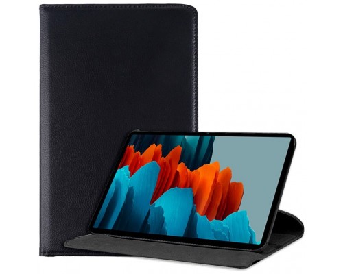 Funda COOL para Samsung Galaxy Tab S7 / Tab S8 Polipiel Liso Negro 11 pulg