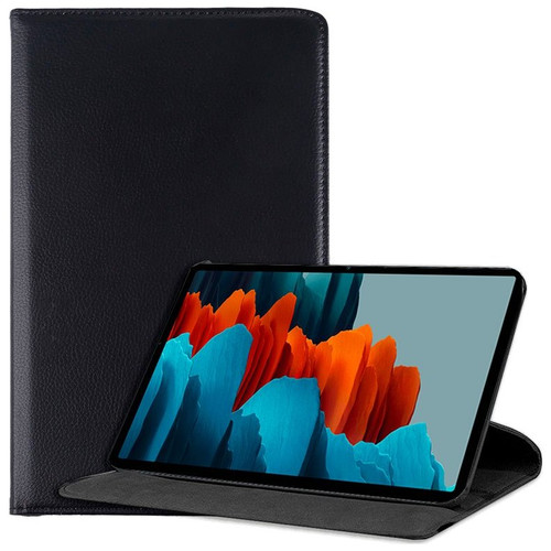 Funda COOL para Samsung Galaxy Tab S7 / Tab S8 Polipiel Liso Negro 11 pulg