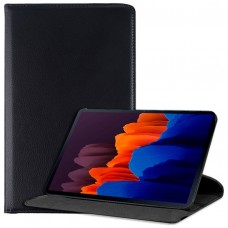 Funda COOL para Samsung Galaxy Tab S7 Plus / Tab S8 Plus Polipiel Liso Negro 12.4 pulg