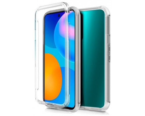 Funda COOL Silicona 3D para Huawei P Smart 2021 (Transparente Frontal + Trasera)