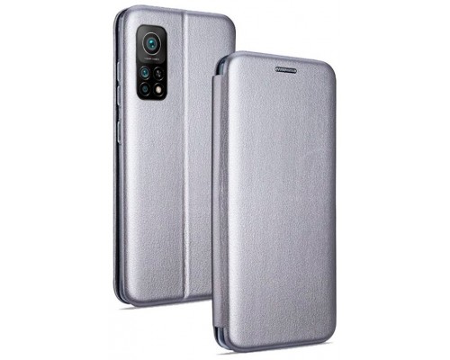 Funda COOL Flip Cover para Xiaomi Mi 10T / Mi 10T Pro Elegance Plata