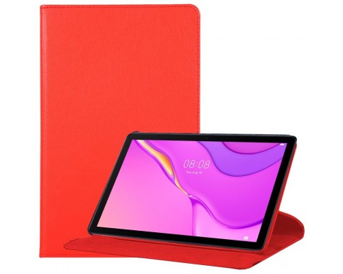 Funda COOL para Huawei Matepad T10s Polipiel Liso Rojo 10.1 pulg