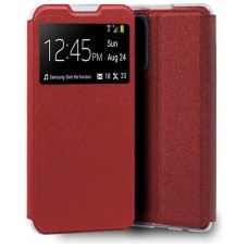 Funda COOL Flip Cover para Realme 7 Liso Rojo