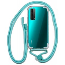 Carcasa COOL para Huawei P Smart 2021 Cordón Celeste