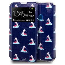 Funda COOL Flip Cover para Samsung A207 Galaxy A20s Dibujos Tiburón