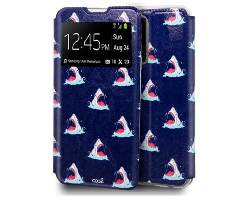 Funda COOL Flip Cover para Samsung G988 Galaxy S20 Ultra 5G Dibujos Tiburón