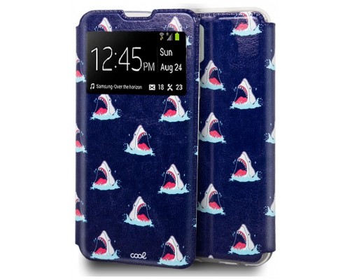 Funda COOL Flip Cover para iPhone 12 / 12 Pro Dibujos Tiburón