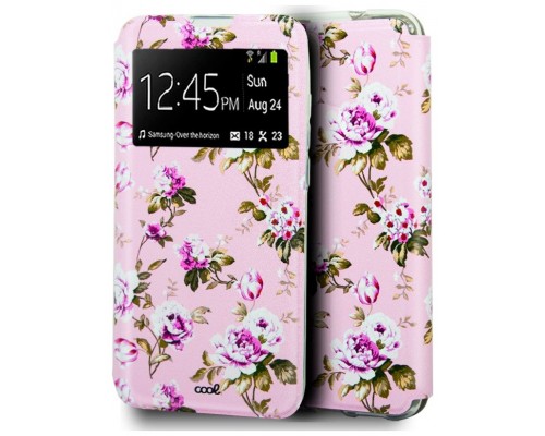 Funda COOL Flip Cover para iPhone 12 mini Dibujos Flores