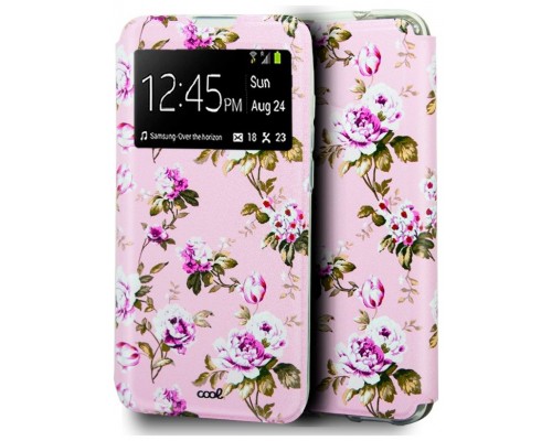 Funda COOL Flip Cover para Samsung G780 Galaxy S20 FE Dibujos Flores