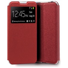 Funda COOL Flip Cover para Xiaomi Pocophone M3 / Redmi 9T Liso Rojo