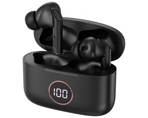 Auriculares Stereo Bluetooth Earbuds Lcd COOL AIR PRO Negro