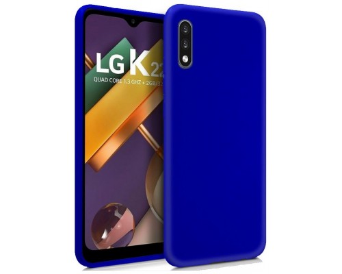 Funda COOL Silicona para LG K22 (Azul)