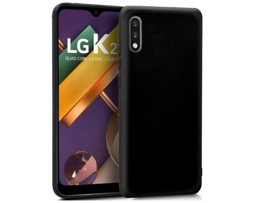 Funda COOL Silicona para LG K22 (Negro)