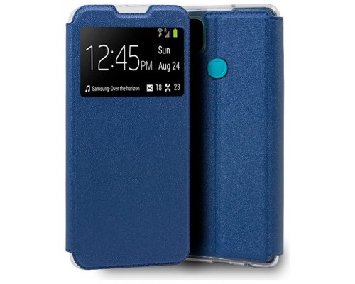 Funda COOL Flip Cover para Oppo A15 / A15s Liso Azul