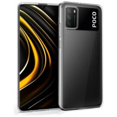 Funda COOL Silicona para Xiaomi Pocophone M3 / Redmi 9T (Transparente)