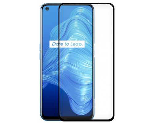 Protector Pantalla Cristal Templado COOL para Realme 7 5G (FULL 3D Negro)