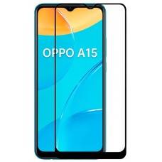 Protector Pantalla Cristal Templado COOL para Oppo A15 / A15s (FULL 3D Negro)