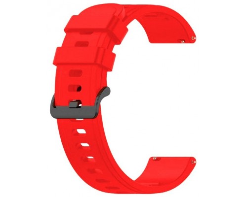 Correa Universal 22mm Amazfit GTR / Stratos / Huawei / Samsung / COOL Elite / Sunset Goma Rojo