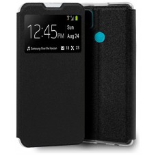 Funda COOL Flip Cover para Oppo A15 / A15s Liso Negro