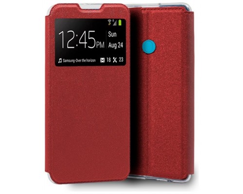 Funda COOL Flip Cover para Samsung M115 Galaxy M11 / A11 Liso Rojo