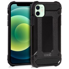 Carcasa COOL para iPhone 12 / 12 Pro Hard Case Negro