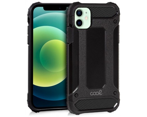 Carcasa COOL para iPhone 12 / 12 Pro Hard Case Negro