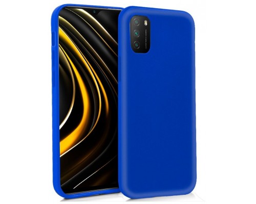 Funda COOL Silicona para Xiaomi Pocophone M3 / Redmi 9T (Azul)