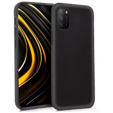 Funda COOL Silicona para Xiaomi Pocophone M3 / Redmi 9T (Negro)