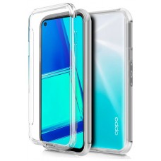 Funda COOL Silicona 3D para Oppo A52 / A72 / A92 (Transparente Frontal + Trasera)