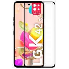 Protector Pantalla Cristal Templado COOL para LG K42 / K52 (FULL 3D Negro)