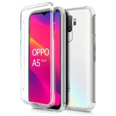 Funda COOL Silicona 3D para Oppo A5 (2020) / A9 (2020) (Transparente Frontal + Trasera)