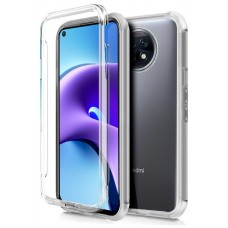 Funda COOL Silicona 3D para Xiaomi Redmi Note 9T (Transparente Frontal + Trasera)