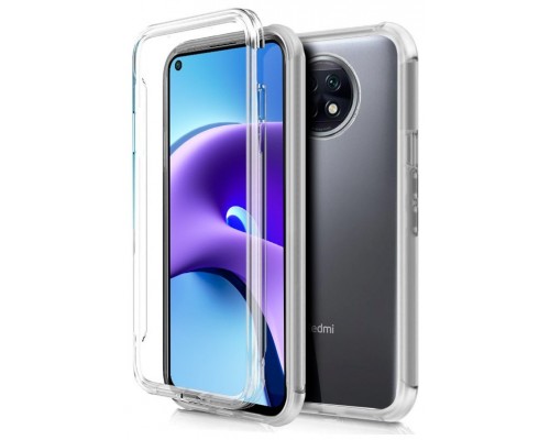 Funda COOL Silicona 3D para Xiaomi Redmi Note 9T (Transparente Frontal + Trasera)